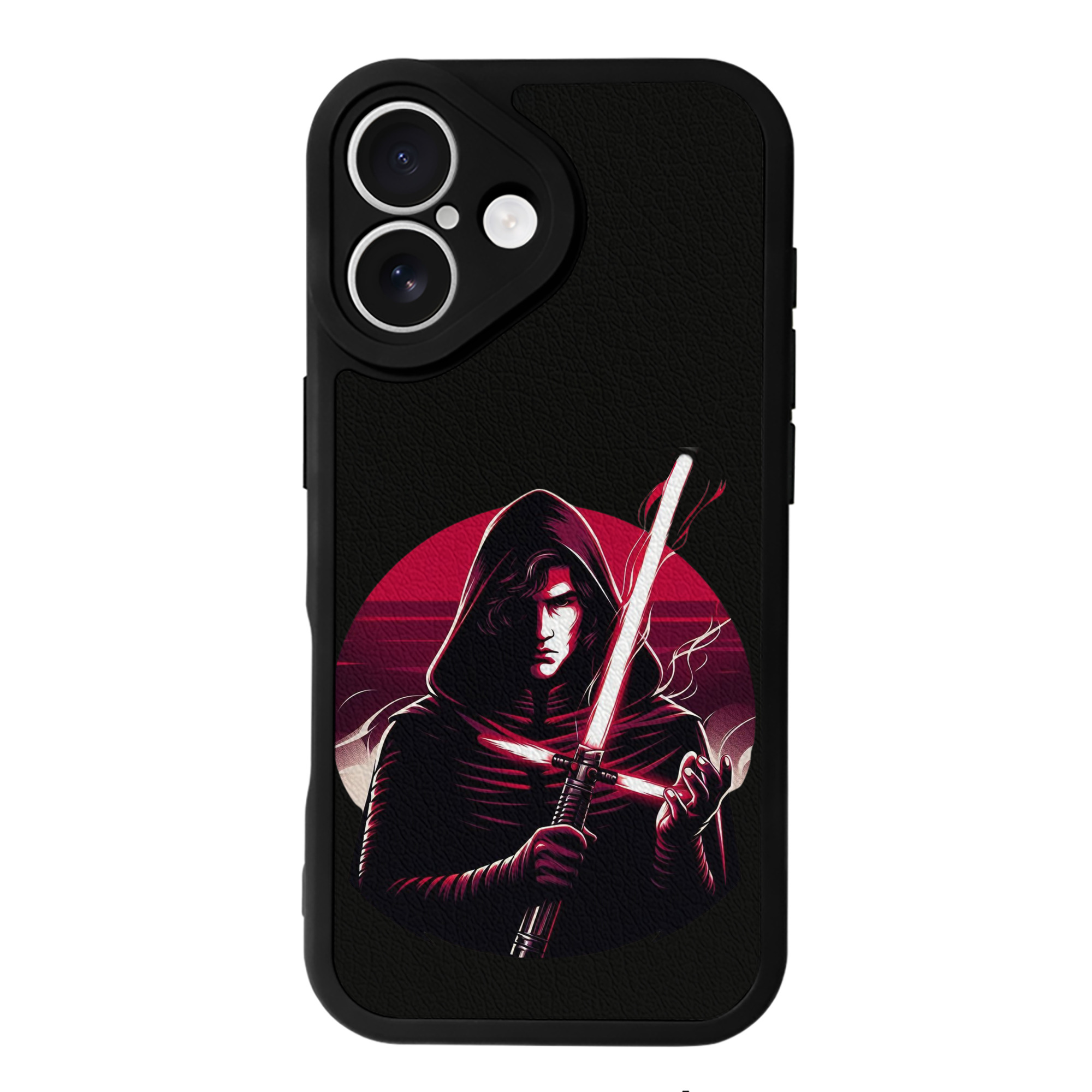 （画像用） スター・ウォーズ Star Wars 【iPhone 16シリーズ対応】シリコンスマホケース（レザー調） 材質：シリコン